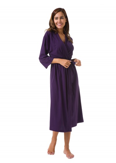 SIORO Womens Cotton Robe Kimono Lightweight Robes Short Knit Bathrobe Soft House Sleepwear Ladies Loungewear XS-3XL 
